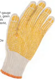 H7-M600DA | Wollen handschoenen met PVC-noppen