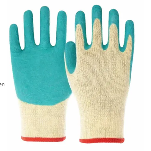 R701 | Latex gecoate handschoenen met kreukelprofiel