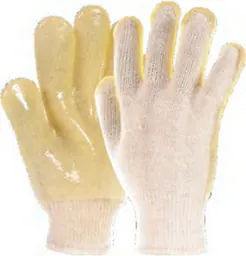 TJ100 | Polyester-katoenen handschoenen met PVC-coating